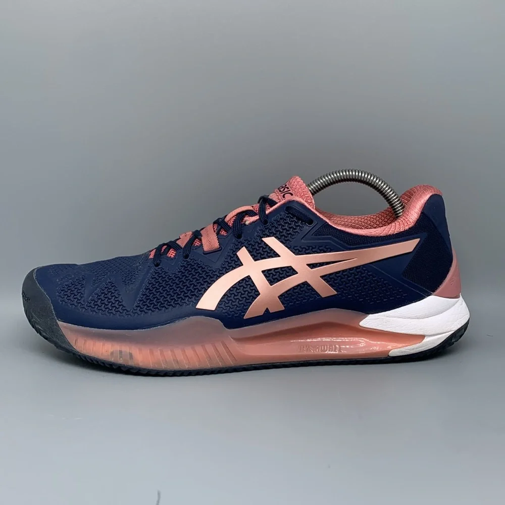 ASICS Gel-Resolution 8 Clay Tennis Shoes 1042A070 Women's Sz 11 EU‎ 43.5